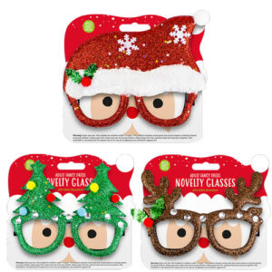 6 X Christmas Novelty Glasses Xmas Festive Specs Accessory Party Adult Sunglasses