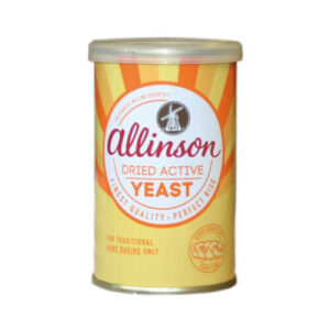 Allisons Allinson Dried Active Baking Yeast 125 G