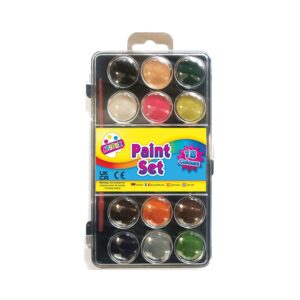 Artbox 18 Colour Paint Palette Brush Set