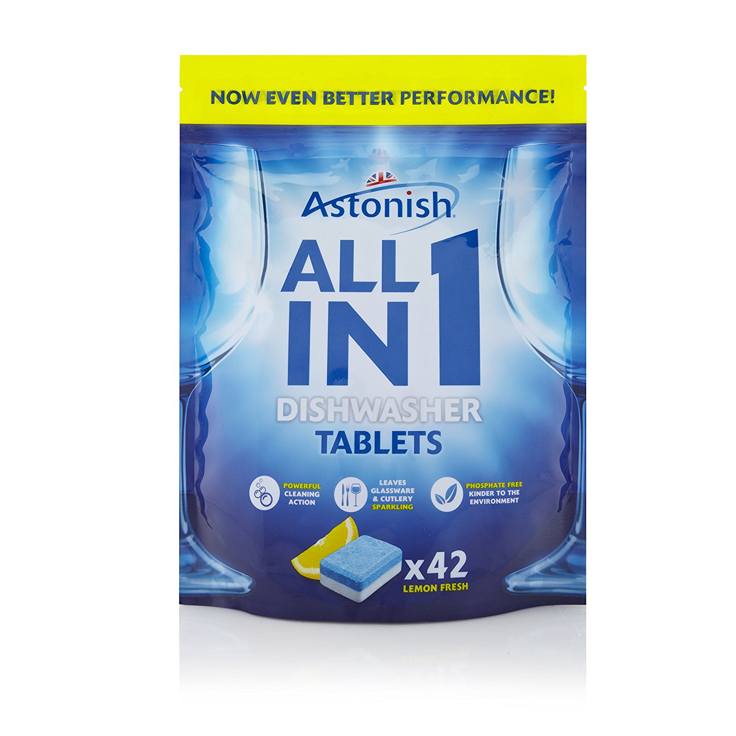 Astonish All In 1 Dishwasher Tablets Lemon Fresh