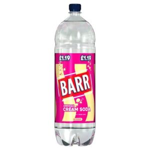 Barr American Cream Soda 2 Litre Case Of 6