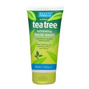 Beauty Formulas 150 Ml Tea Tree Exfoliating Facial Wash