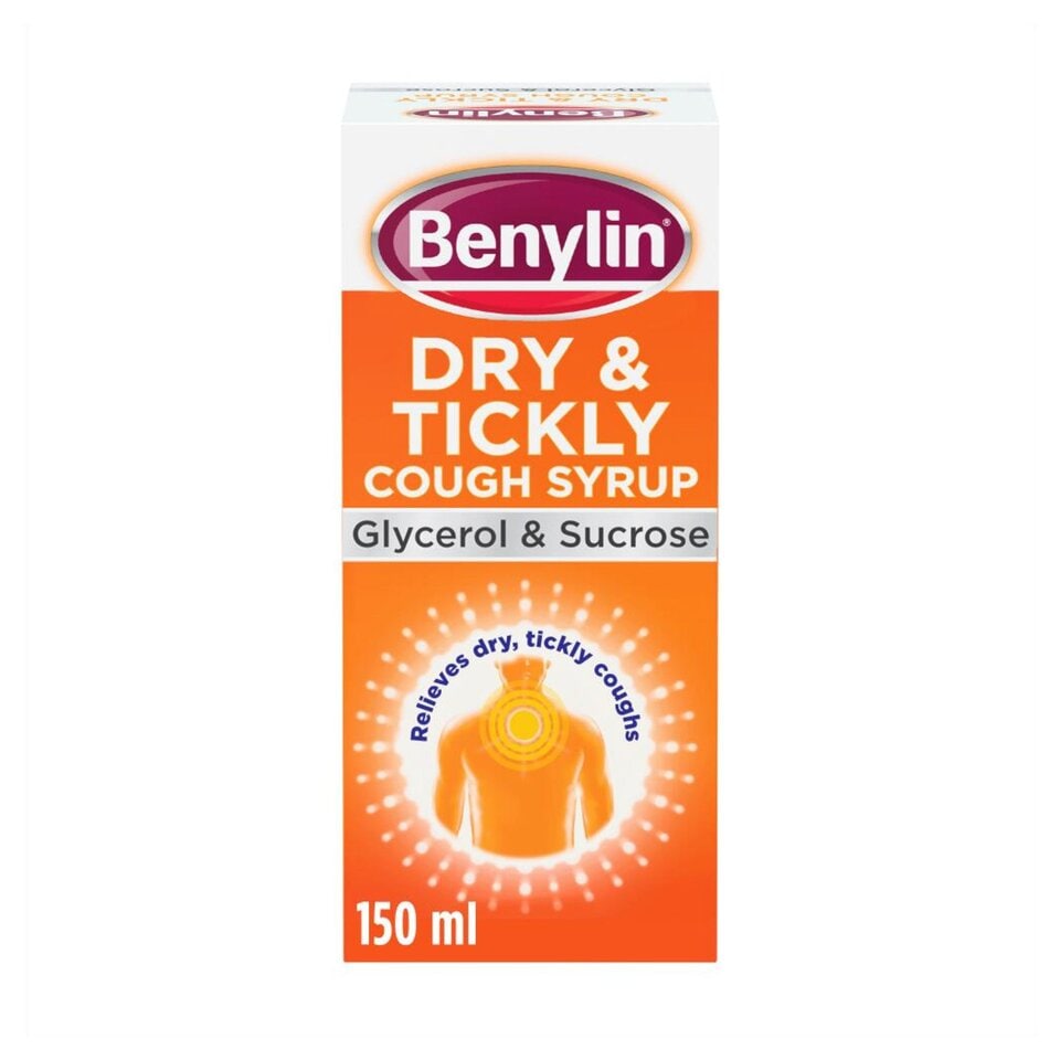 Benylin Dry Tickly Cough Relief Syrup 150 Ml