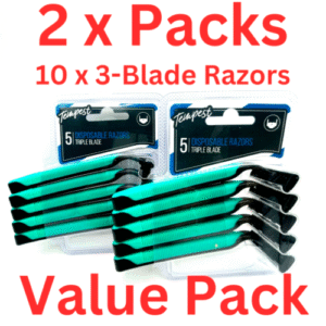 Blade Mens Disposable Triple Razors