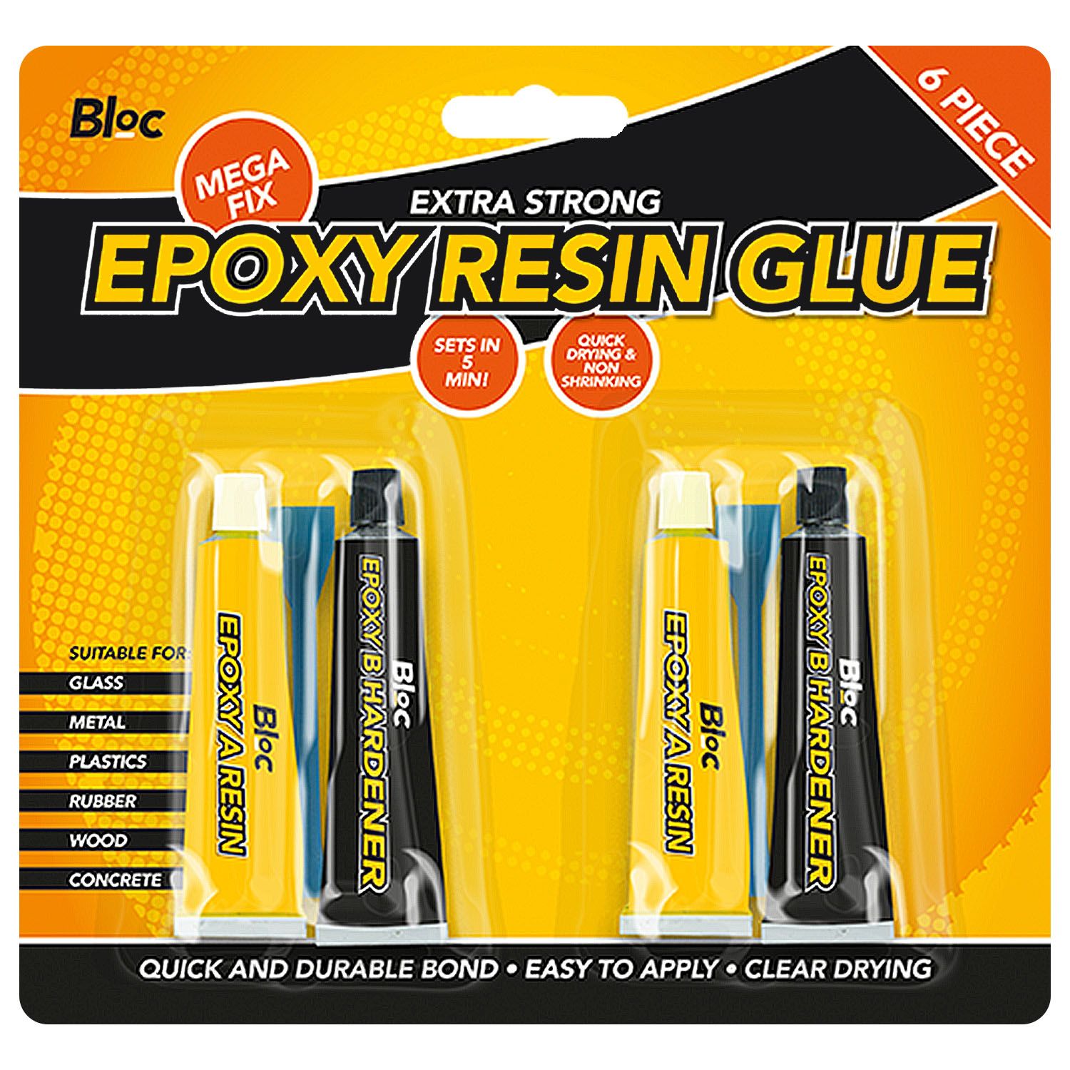 Bloc Epoxy Resin Hardener Adhesive 40 Ml
