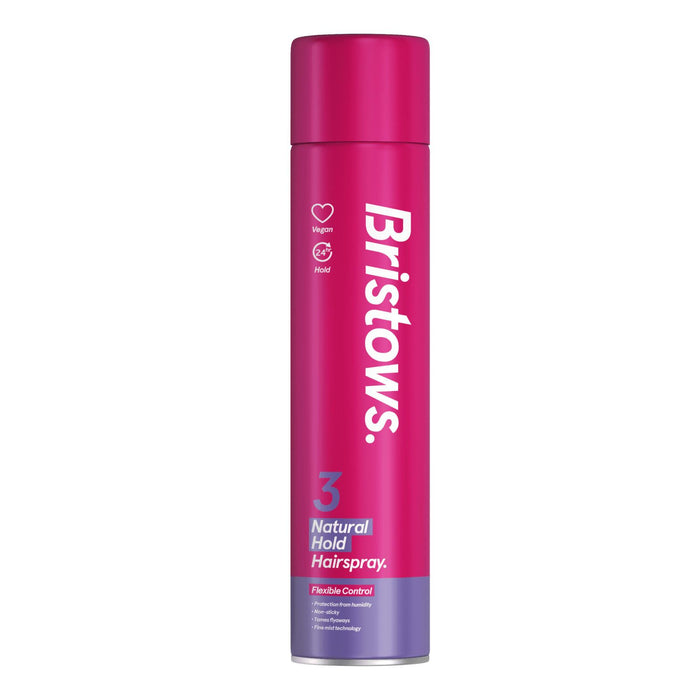 Bristows Hairspray 3 Natural Hold 400 Ml