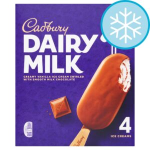 Cadbury Dairy Milk Ice Cream 4 X 90 Ml