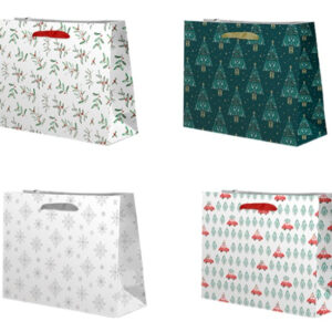Christmas Traditional Luxury Large Gift Bag