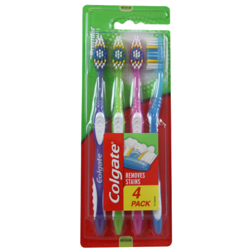 Colgate Premier Clean Medium Toothbrush X 4
