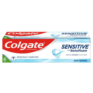 Colgate Sensitive With Sensifoam Whitening Toothpaste 75 Ml