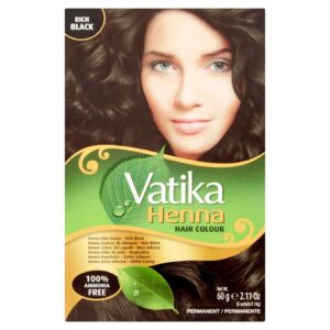 Dabur Vatika Rich Black Henna Hair Colour 60 G