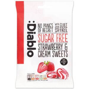 Diablo Sugar Free Sweets 75 G Strawberry Cream