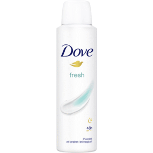 Dove Fresh Antiperspirant Deodorant Spray 150 Ml