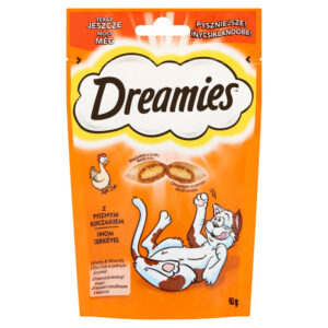Dreamies Cat Treat Biscuits With Chicken 60 G