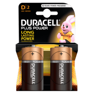 Duracell Plus Power Alkaline D Batteries