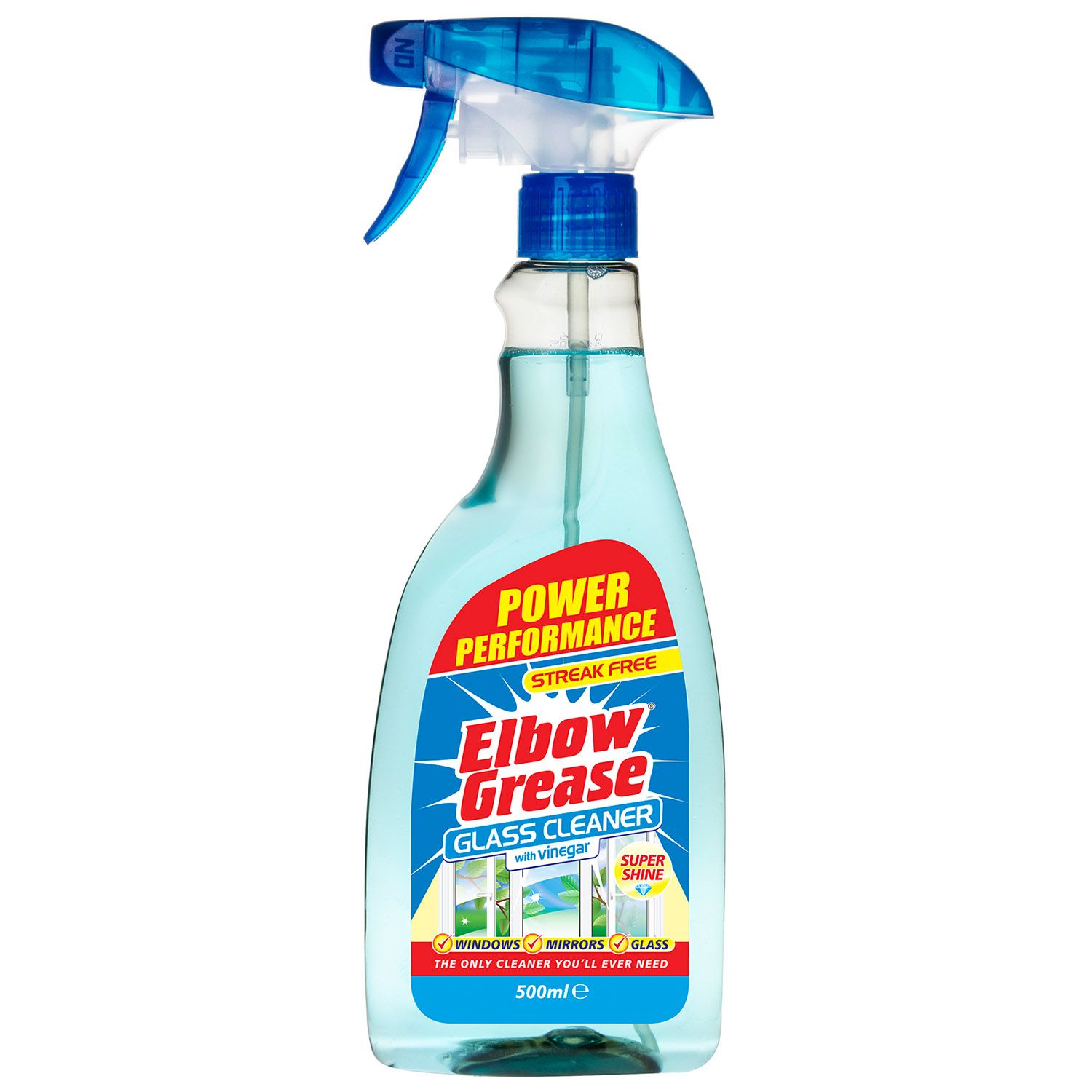 Elbow Grease Glass Cleaner With Vinegar 500 Ml