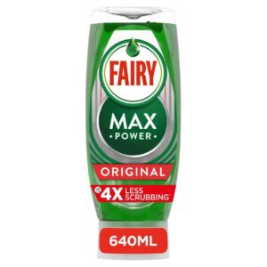Fairy Washing Up Liquid Max Power Original 640 Ml