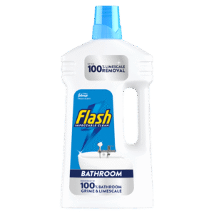 Flash Bathroom Floor Cleaner Liquid Impeccable Cleans Grime Limescale 950 Ml
