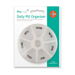 Gem Weekly Pill Organiser