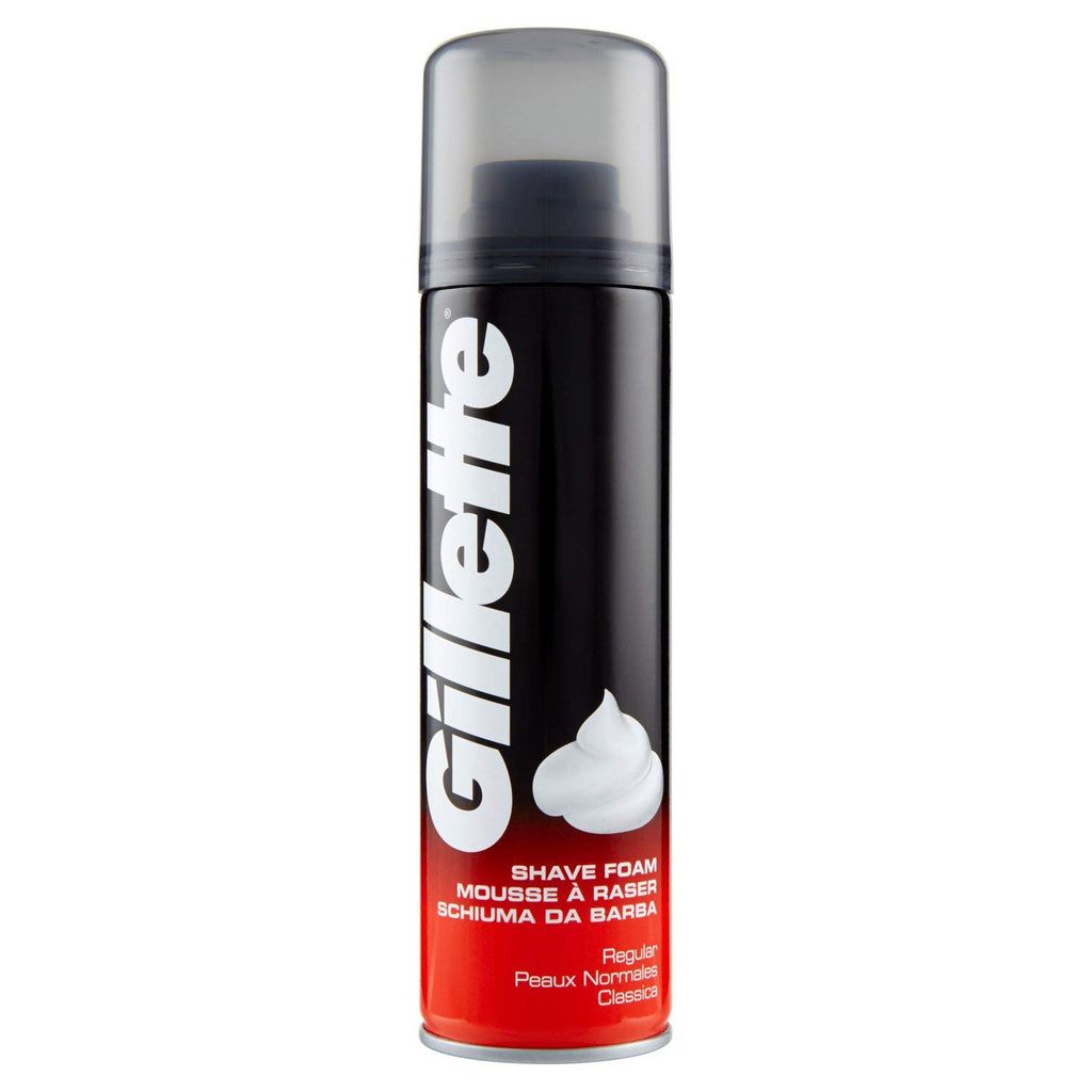 Gillette Classic Regular Mens Shaving Foam 200 Ml