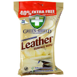 Green Shield Leather Surface 70 Wipes