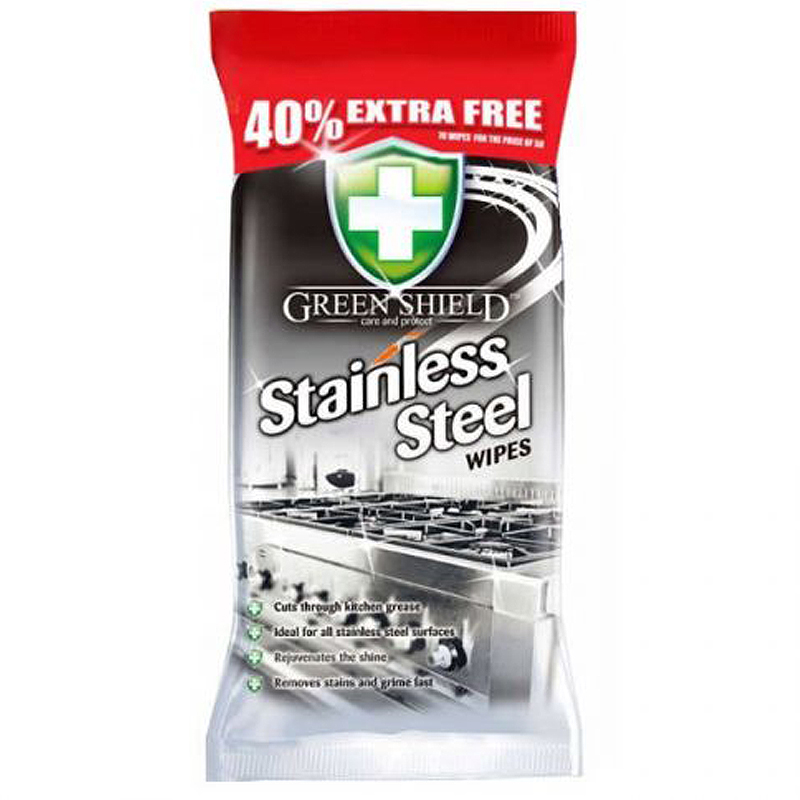 Green Shield Stainless Steel Wipes 70 S