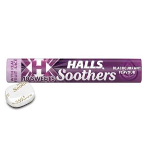 Halls Soothers Blackcurrant Juice Sweets 45 G