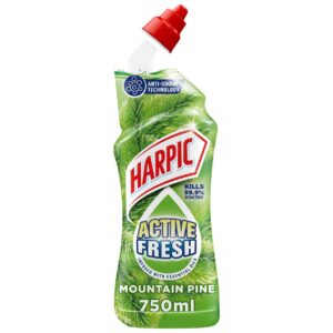 Harpic Active Fresh Gel Toilet Cleaner Mountain Pine 750 Ml