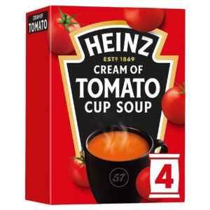Heinz Cream Of Tomato Cup Soup 4 X 22 G