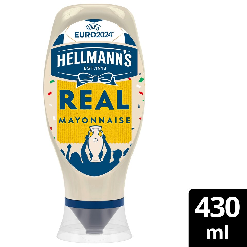 Hellmanns Mayonnaise Real Squeezy 430 Ml