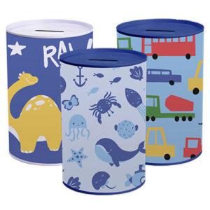 Hoot Boys Tin Money Box