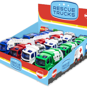 Hoot Gem Emergency Vehicles Trucks Toy 6233 Ob