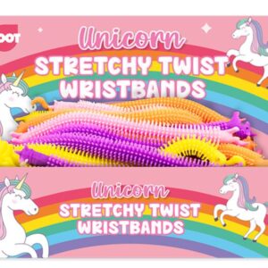 Hoot Unicorn Stretchy Twist Wristbands Pdq