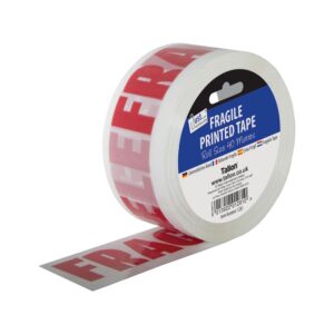 Just Stationery Fragile Printed Adhesive Parcel Tape 48 Mm X 40 M