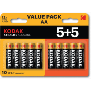 Kodak Baterie Xtralife Alkaline Aa Lr 6 5 5 Szt