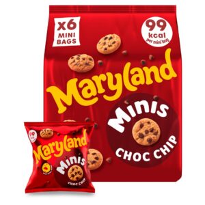 Maryland Cookies Chocolate Chip Minis 6 Bags 118 8 G