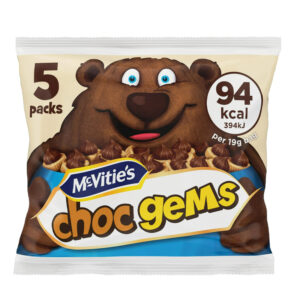 Mcvities Iced Gems Chocolate Multipack Biscuits 5 X 19 G