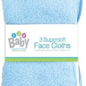 Monddoekjes 3 St Super Soft Blauw
