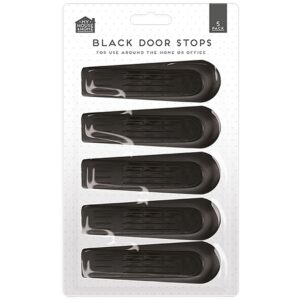 My House Home Door Wedge Stops Black