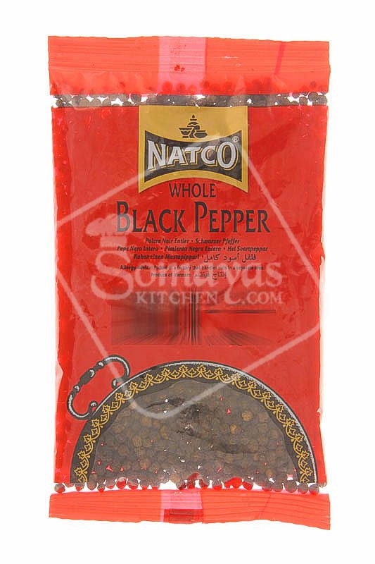 Natco Black Pepper Whole 100 G