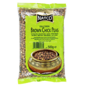 Natco Brown Chick Peas 500 G