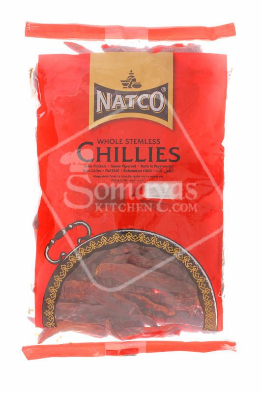 Natco Chilli Pepper Long Whole 750 G