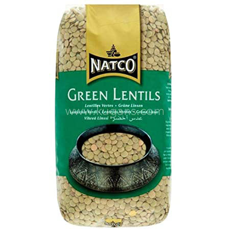 Natco Green Lentils 500 G