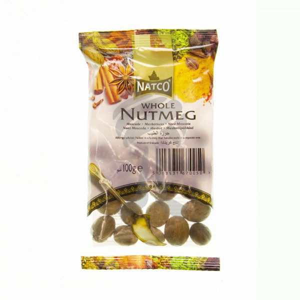 Natco Nutmeg Whole 100 G