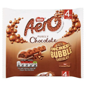 Nestle Aero Bubbly Milk Chocolate Bar Multipack 27 G