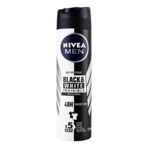 Nivea Black And White Invisible Original Deodorant For Men 150 Ml