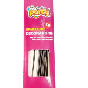 Otl Time To Party Sparkling Cake Decorations