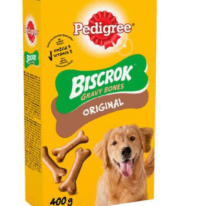 Pedigree Biscrok Gravy Bones Adult Dog Treats Original Biscuits