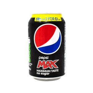 Pepsico Max No Sugar Can 330 Ml