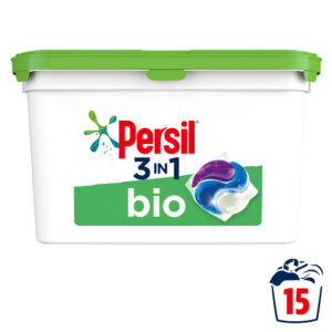 Persil 3 In 1 Bio Laundry Washing Capsules 15 Washes